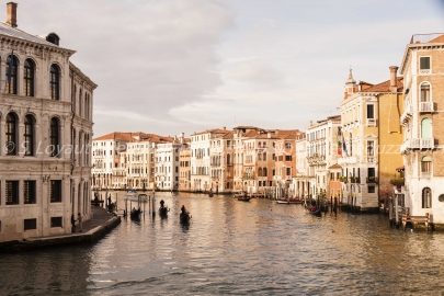 -Carte de vœux digitale « Le Grand Canal, près du Rialto, Venise »