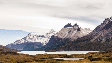 -Carte de vœux digitale « Lac Nordenskjöld, Patagonie »