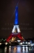 La Tour Eiffel, tel un phare tricolore, Paris
