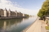 Les quais de Seine, devant la Conciergerie