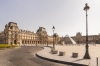 La cour Napoléon du Louvre