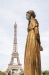-Carte de vœux digitale « La Tour Eiffel dans Paris confiné 2 »